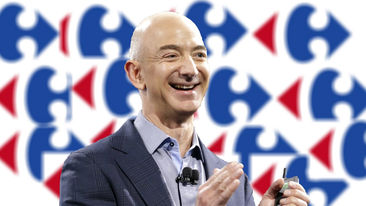 ¿Amazon quiere comprar Carrefour?