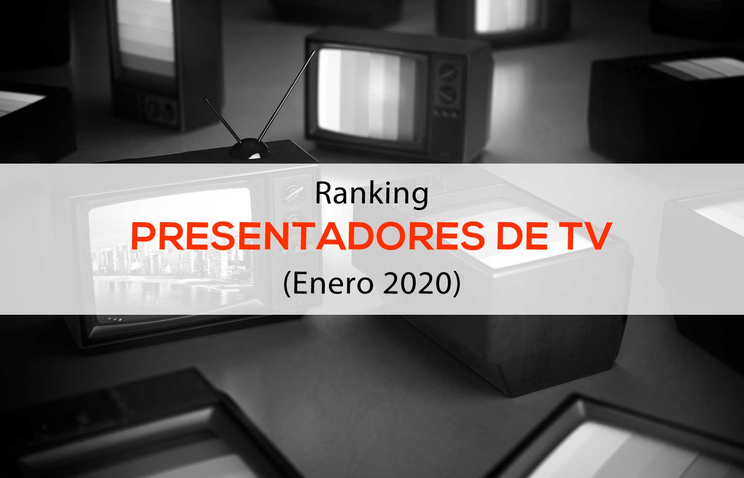 Ranking presentadores de TV